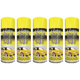 5X Auto Extreme Yellow Spray Paint 400ml Spray Paint